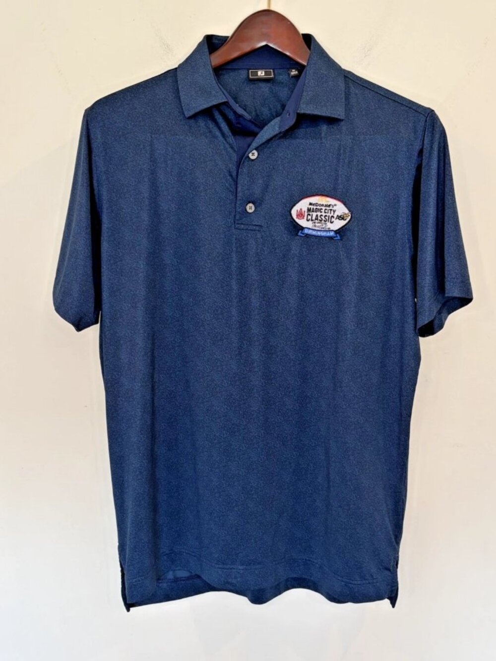 FootJoy Polo Shirt Men's Sz M McDonald's Magic City Classic Birmingham A&M ASU
